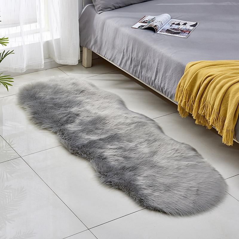 Area Fluffy Faux Sheepskin Rug - Area Collections