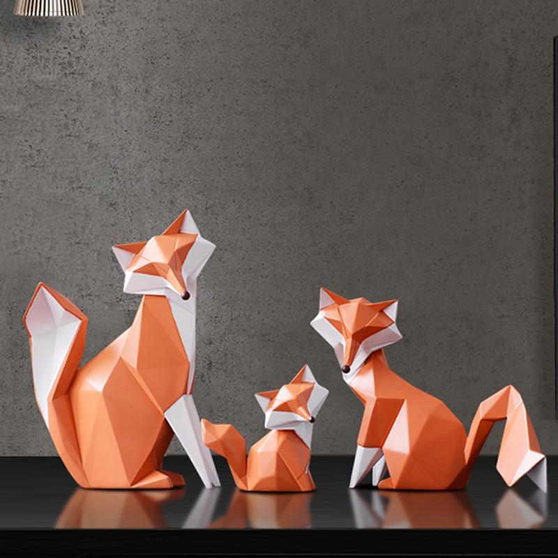 Area Geometric Red Fox - Area Collections