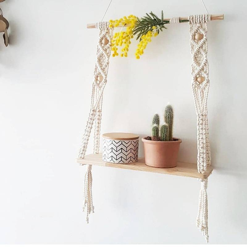 Area Hand-woven Macrame Tapestries Rack - Area Collections
