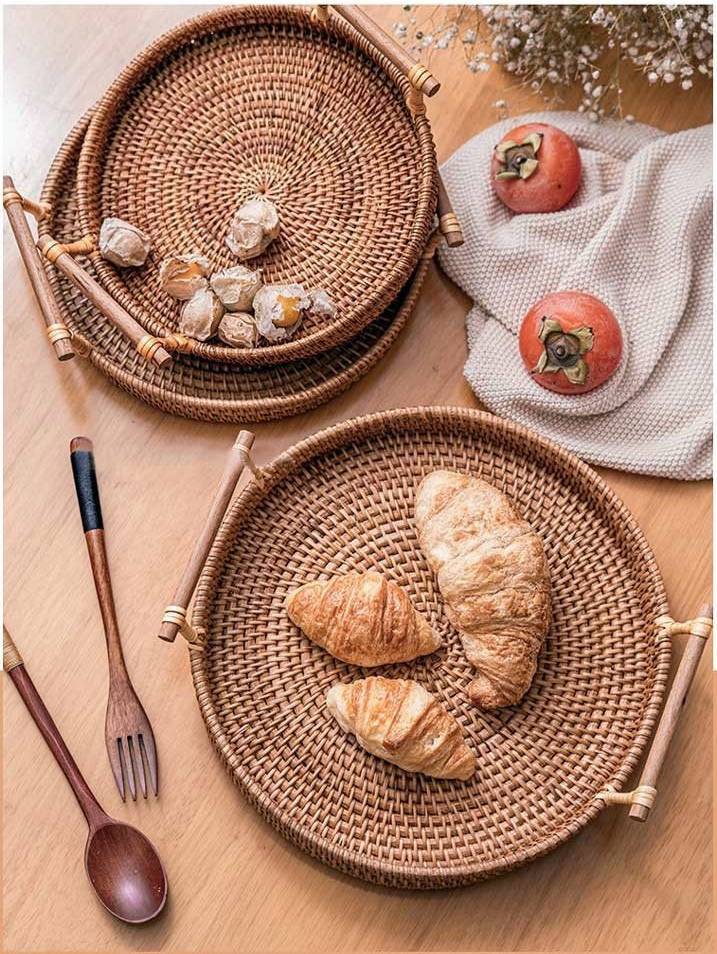 Area Handmade Rattan Tray - Area Collections