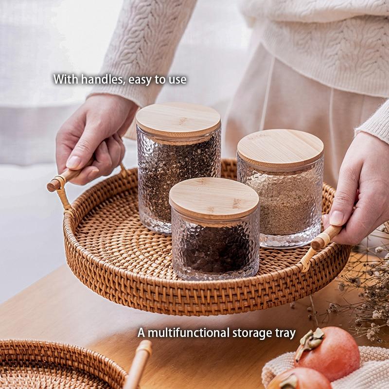 Area Handmade Rattan Tray - Area Collections