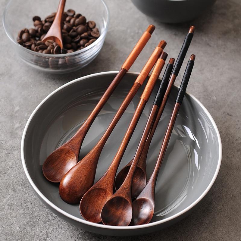 Area Long Handled Wooden Spoons - Area Collections