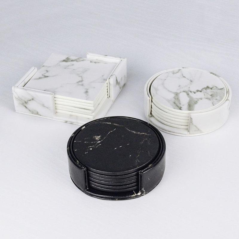 Area Mavis Marble Coaster (Set of 6) - Area Collections