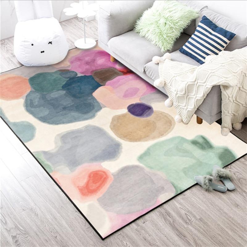 Area Pink Splash Watercolor Rug - Area Collections