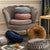 Area Round Velvet Floor Cushion - Area Collections