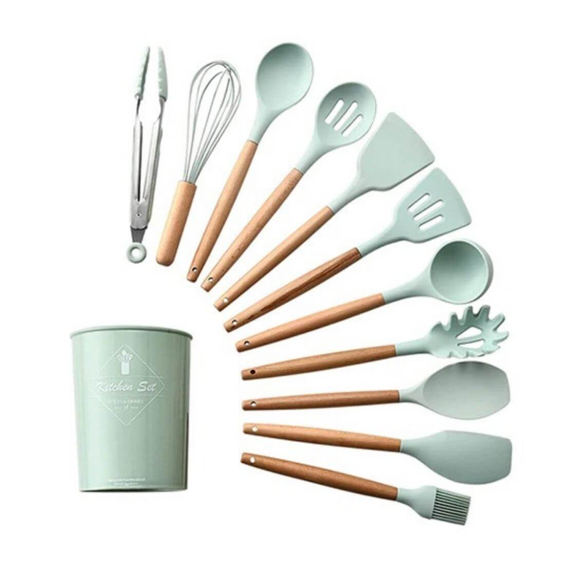 Area Silicone Cooking Utensils Set - Area Collections