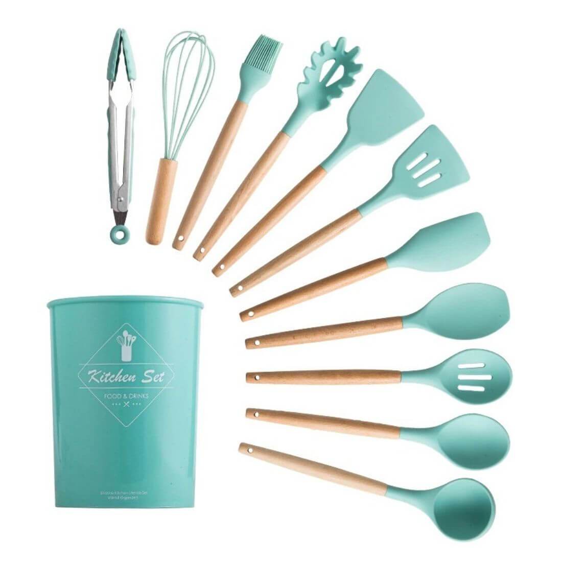 Area Silicone Cooking Utensils Set - Area Collections