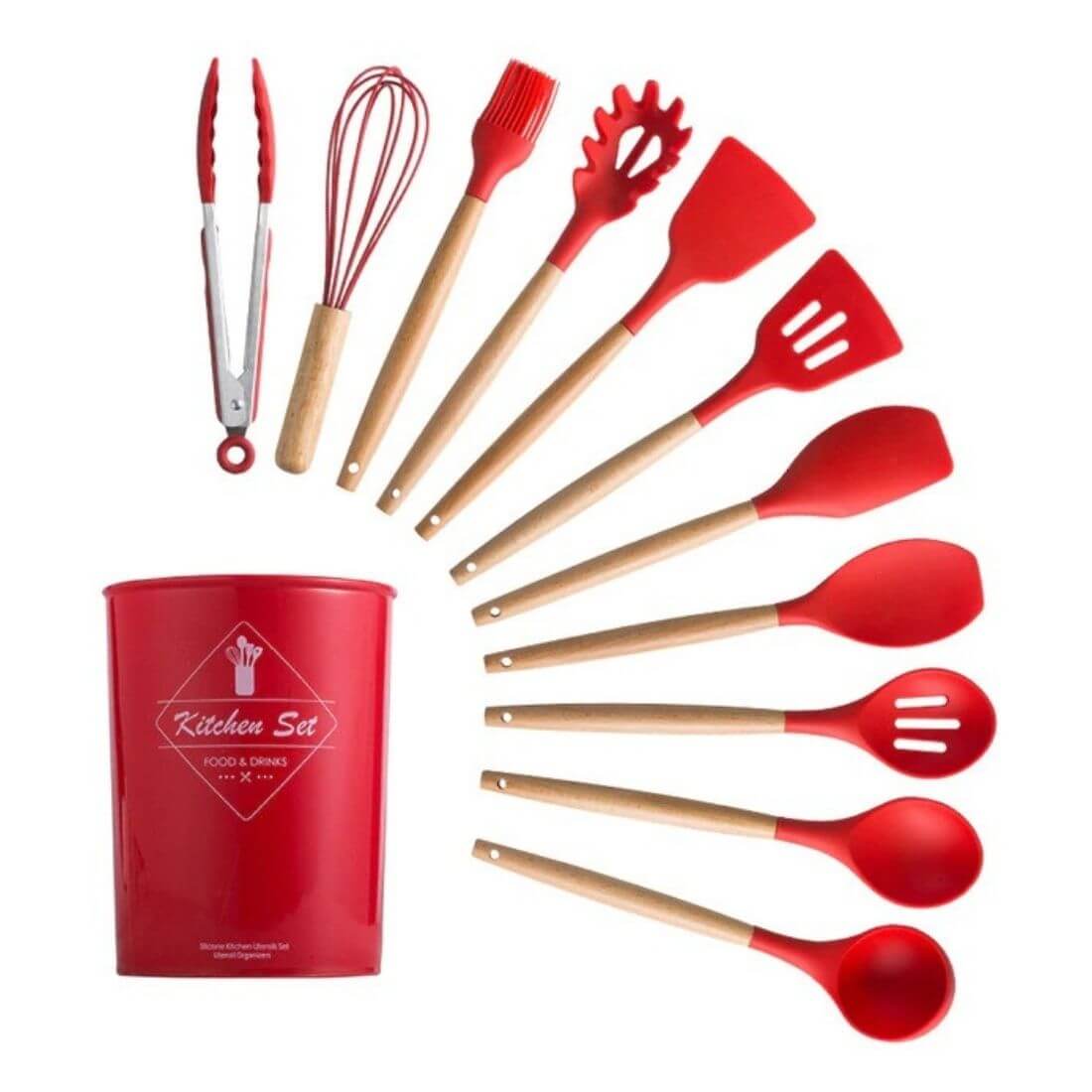 Area Silicone Cooking Utensils Set - Area Collections