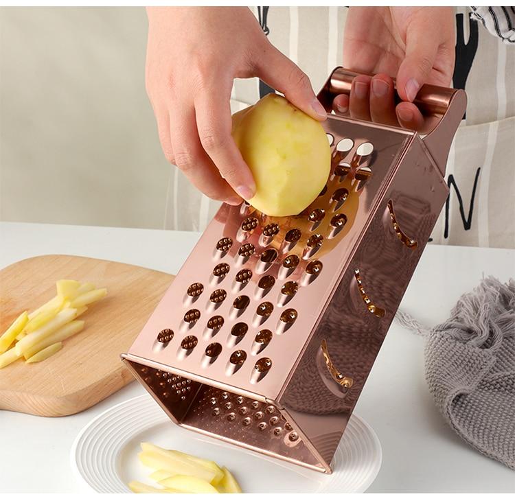 Area Stainless Steel Peeler Box Grater - Area Collections