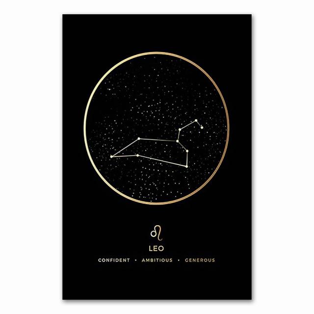 Astronomy Constellation Black Background - Area Collections