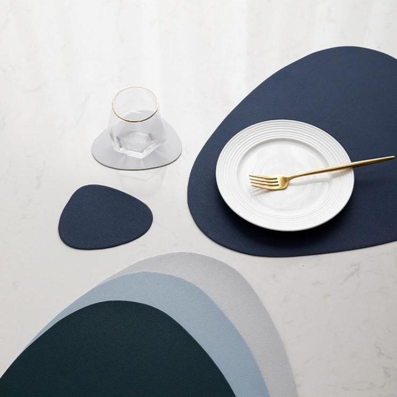 Ava Drop Shaped Placemat Set (Set of 2) - Area Collections