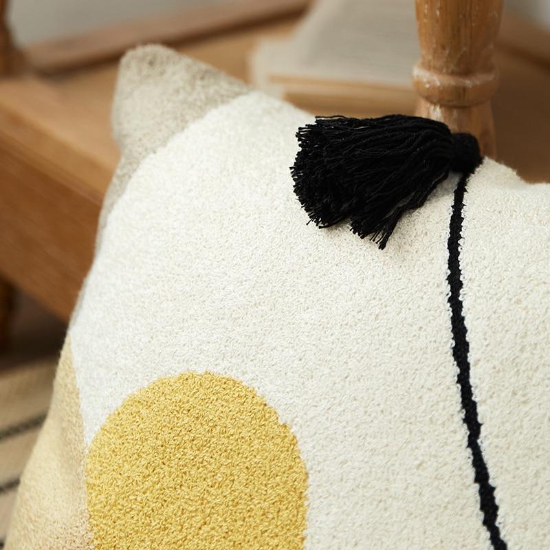 Color Block Tufted Pillow - Area Collections