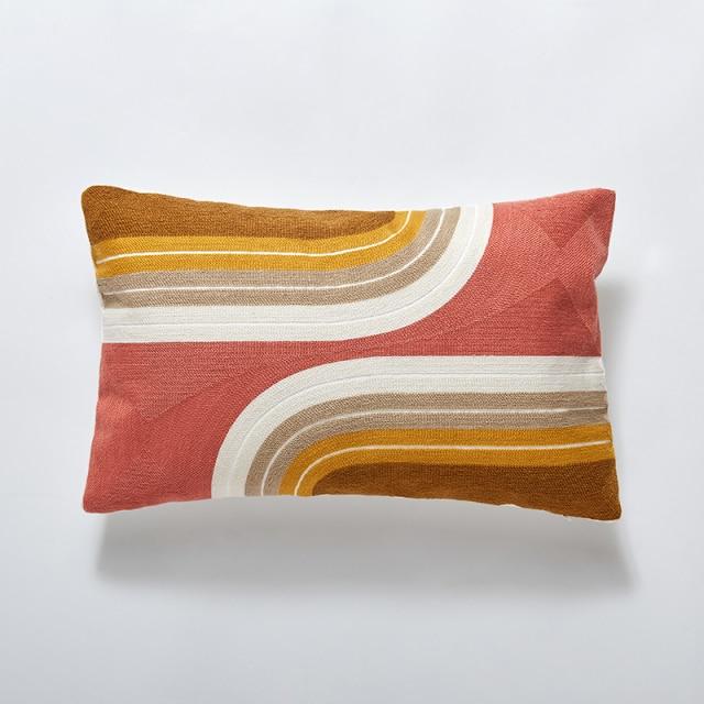 Color Block Tufted Pillow - Area Collections