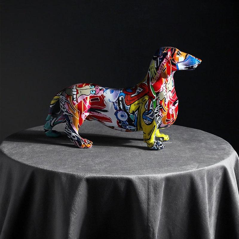 Colorful dachshunds on sale