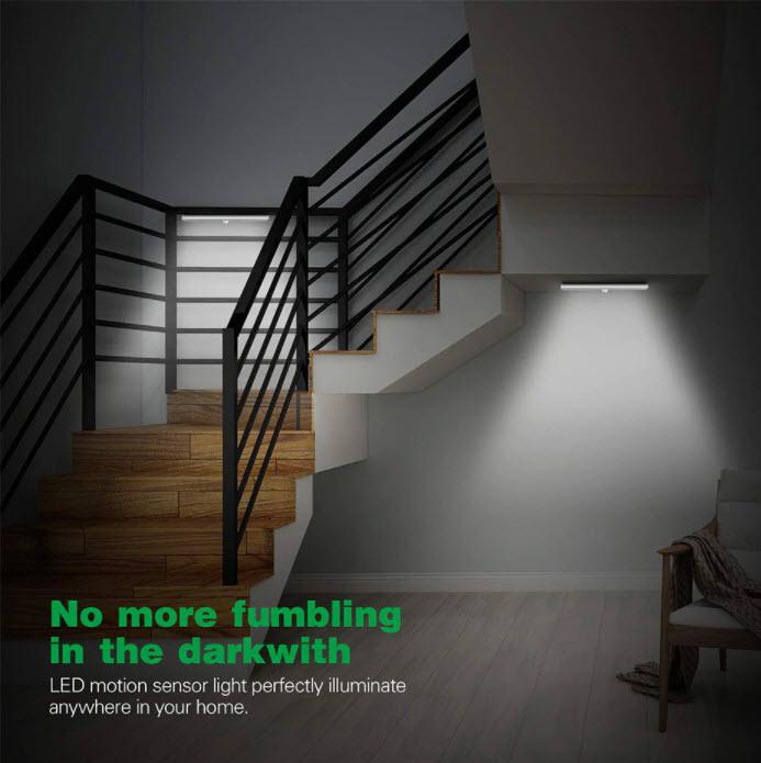 Intelligent LED Motion Sensor Stair Lights Indoor