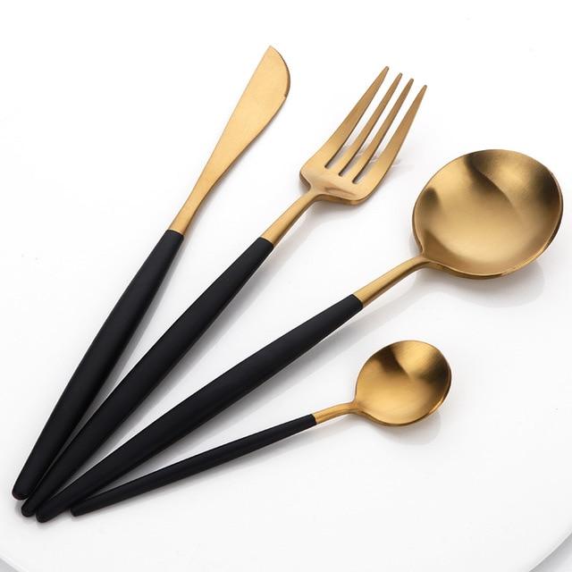 Elna Matte Flatware Set - Area Collections