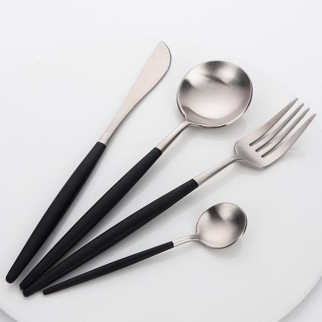 Elna Matte Flatware Set - Area Collections