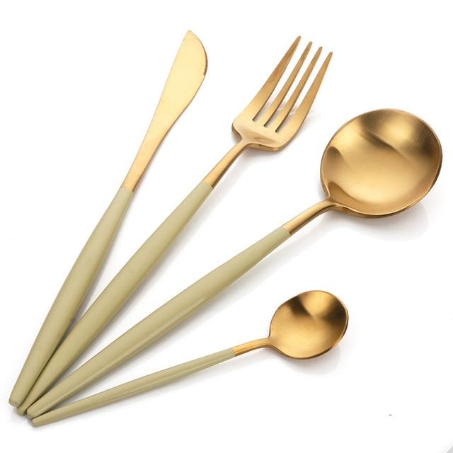 Elna Matte Flatware Set - Area Collections