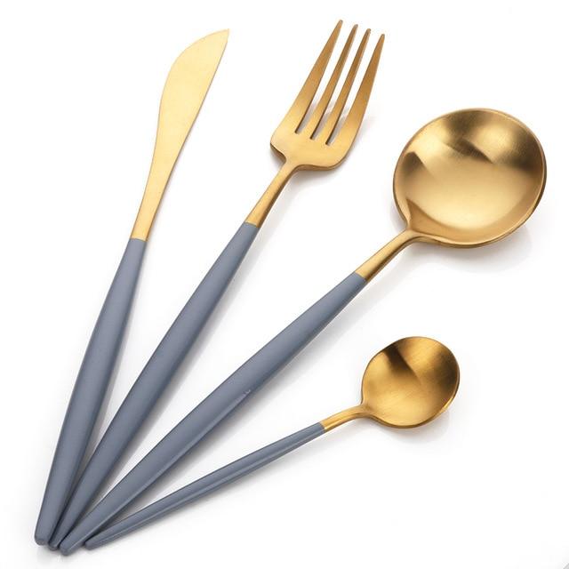 Elna Matte Flatware Set - Area Collections