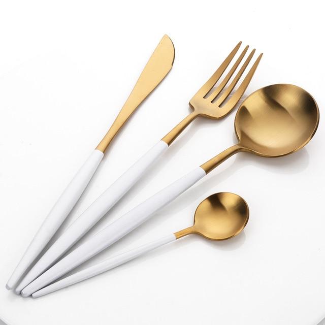 Elna Matte Flatware Set - Area Collections