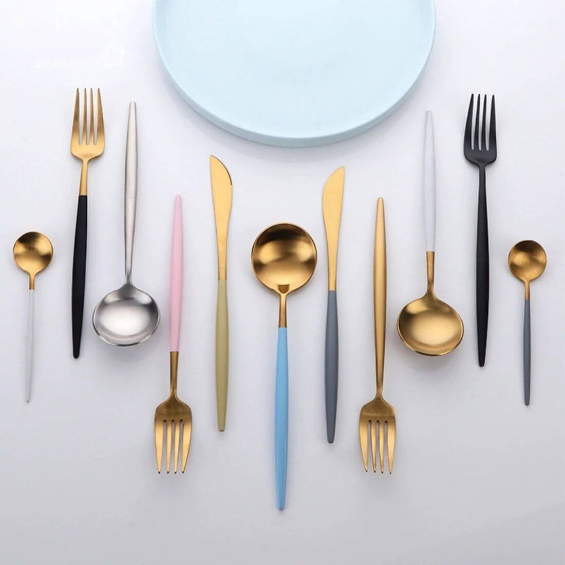 Elna Matte Flatware Set - Area Collections