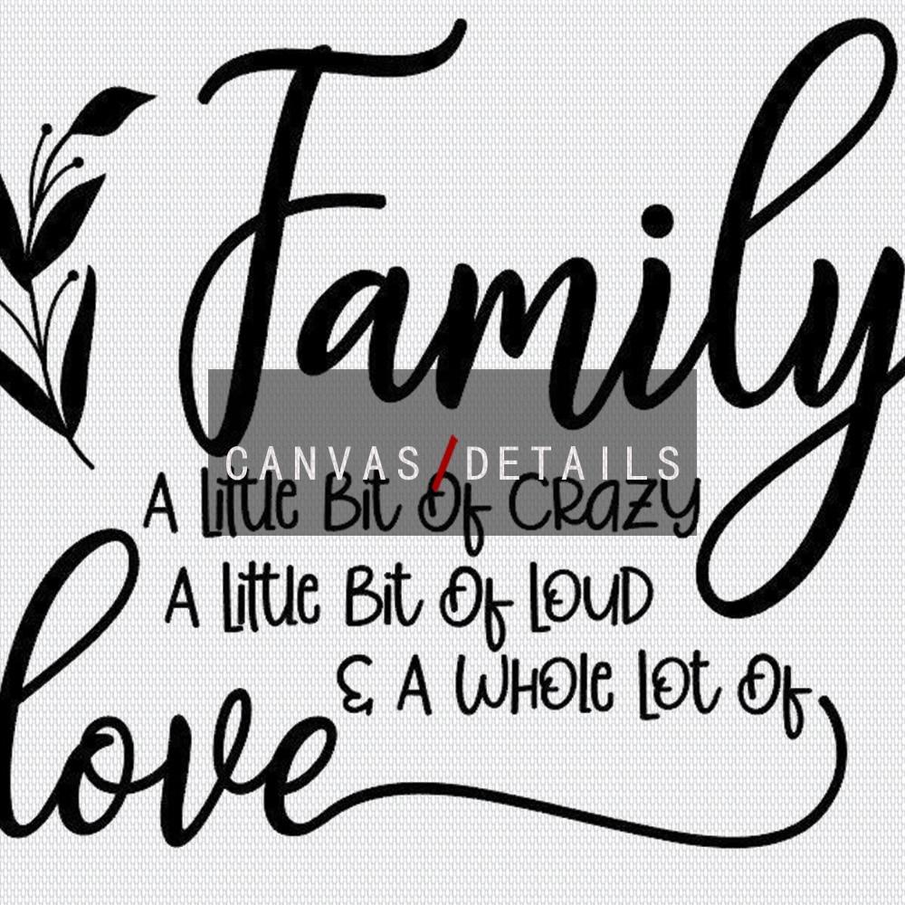 Every Family has a Story Wall Art - Area Collections