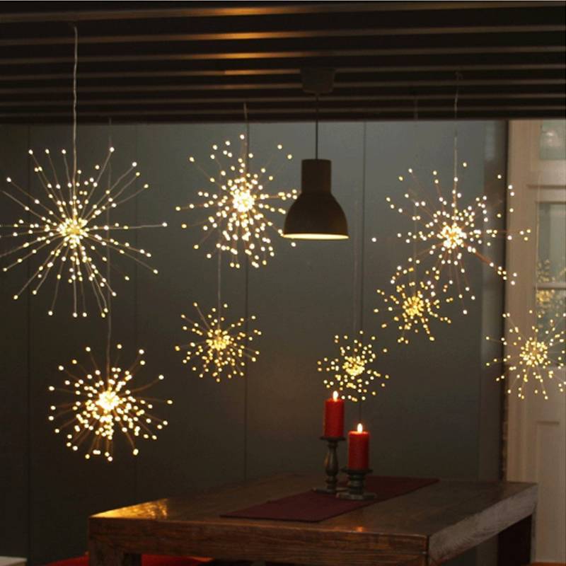 Festiva Starburst String Lights - Area Collections