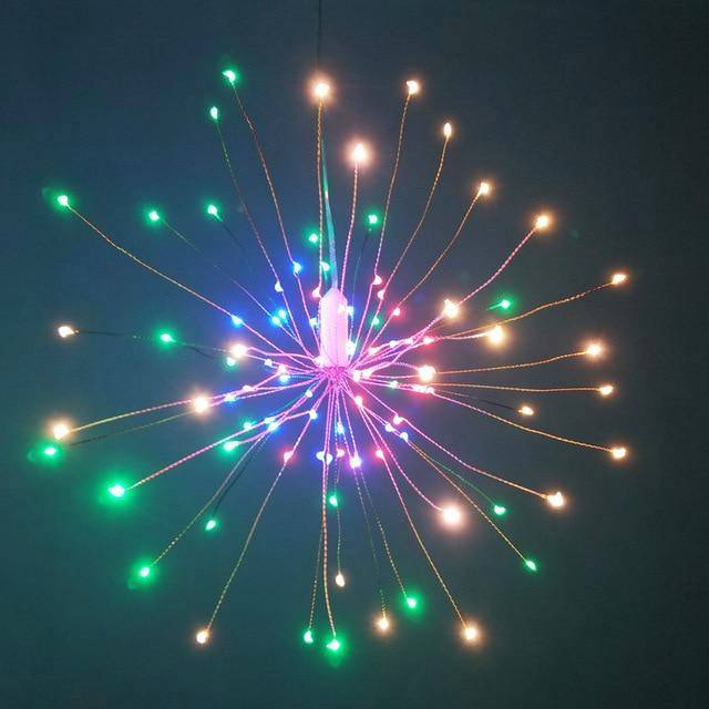Festiva Starburst String Lights - Area Collections