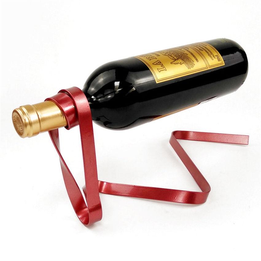 Floating wine bottle online holder