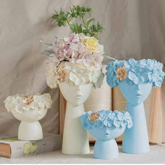 Flower Girl named Mona Planter - Area Collections