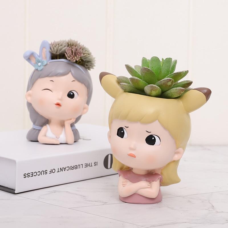 Girl Sprout Mini Planter Pot - Area Collections