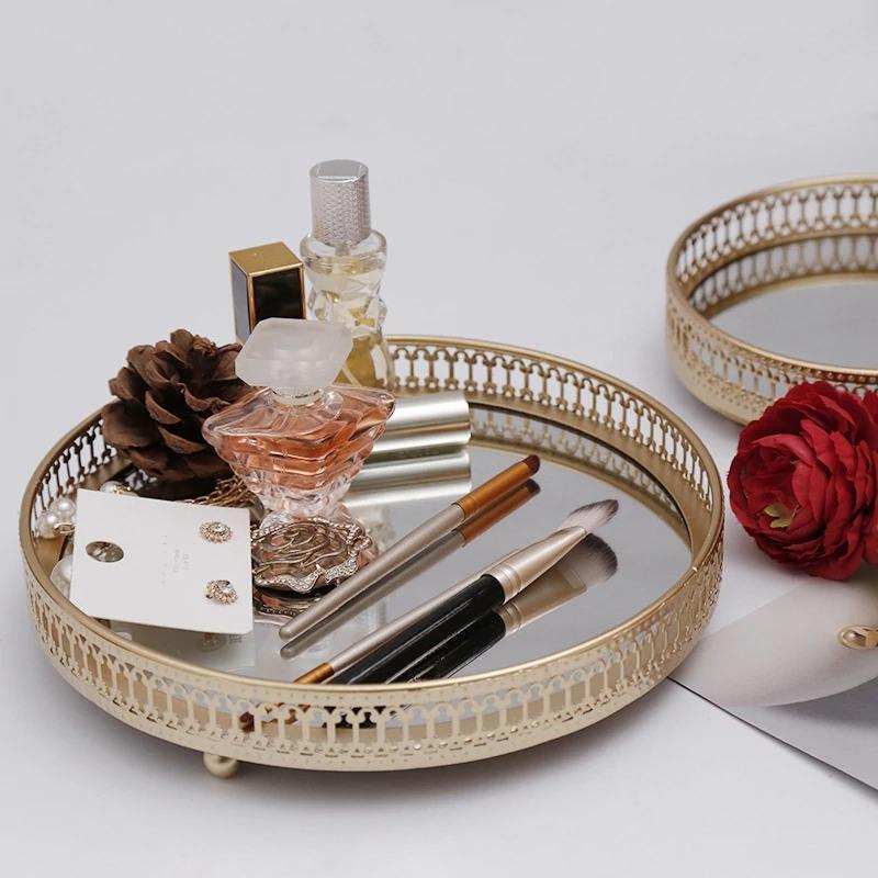 Golden Jewelry Storage Tray - Area Collections