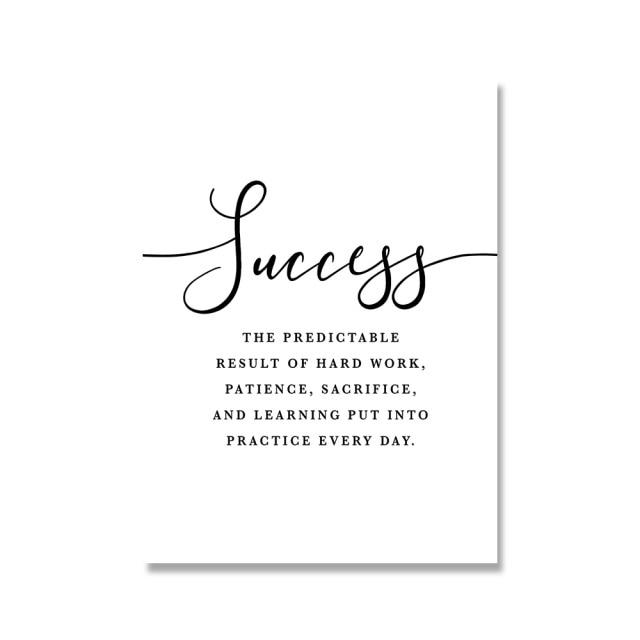 Grit Hustle Grind Canvas Print - Area Collections