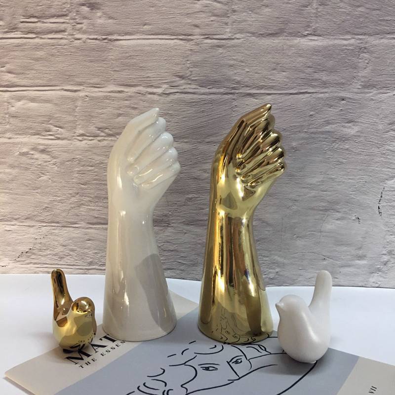 "Hand Holding" Vase - Area Collections