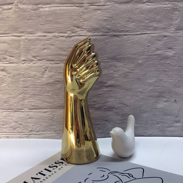 "Hand Holding" Vase - Area Collections