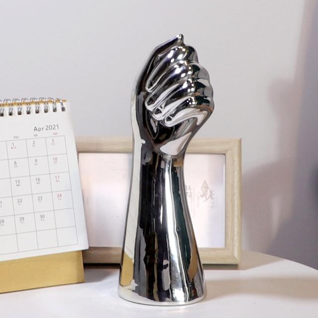 "Hand Holding" Vase - Area Collections