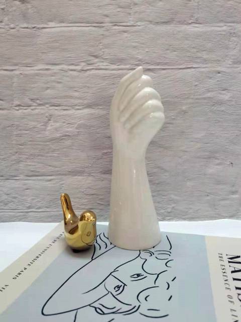 "Hand Holding" Vase - Area Collections