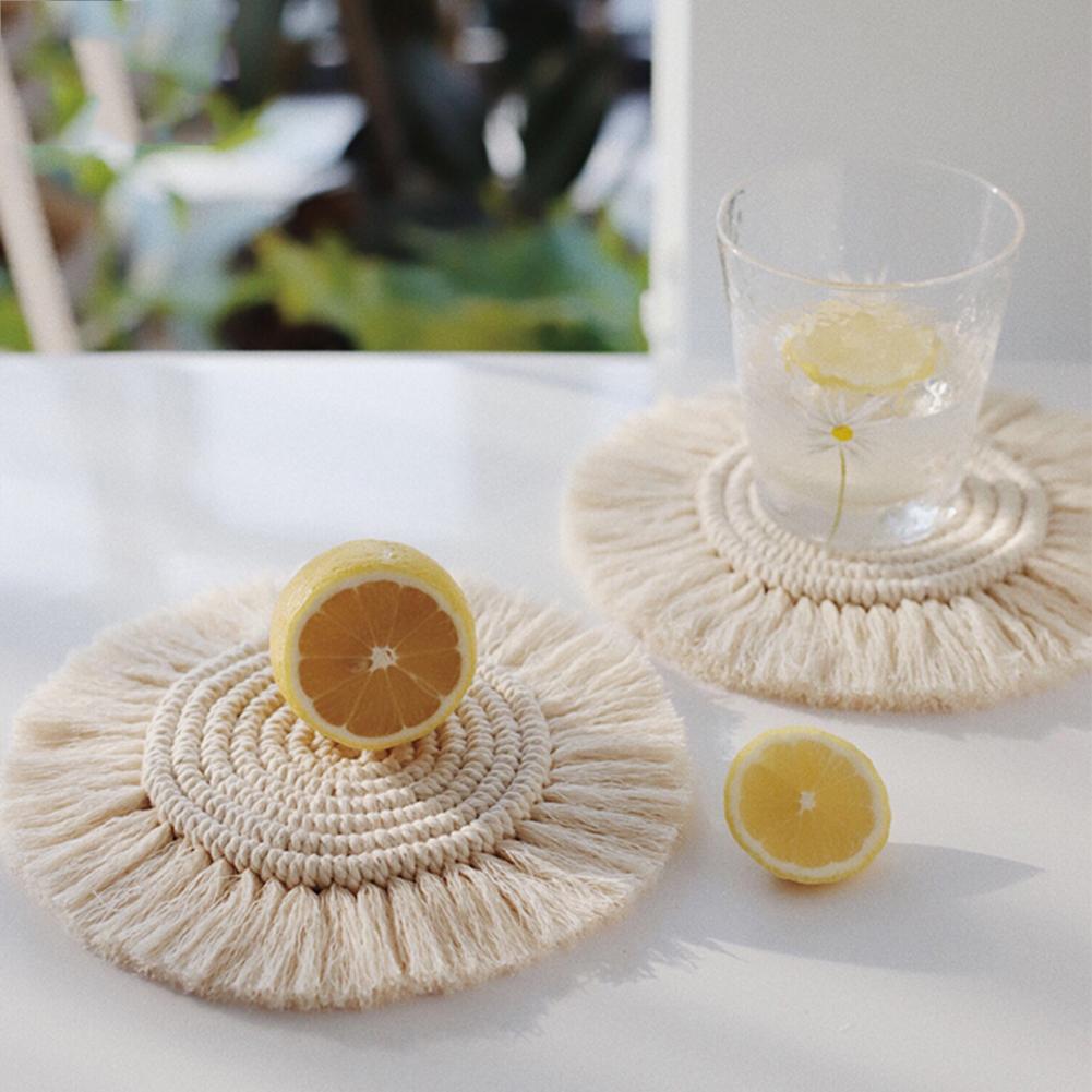 Handmade Macrame Cup Coaster - Area Collections