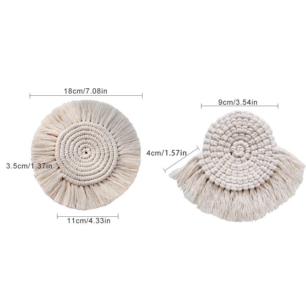Handmade Macrame Cup Coaster - Area Collections