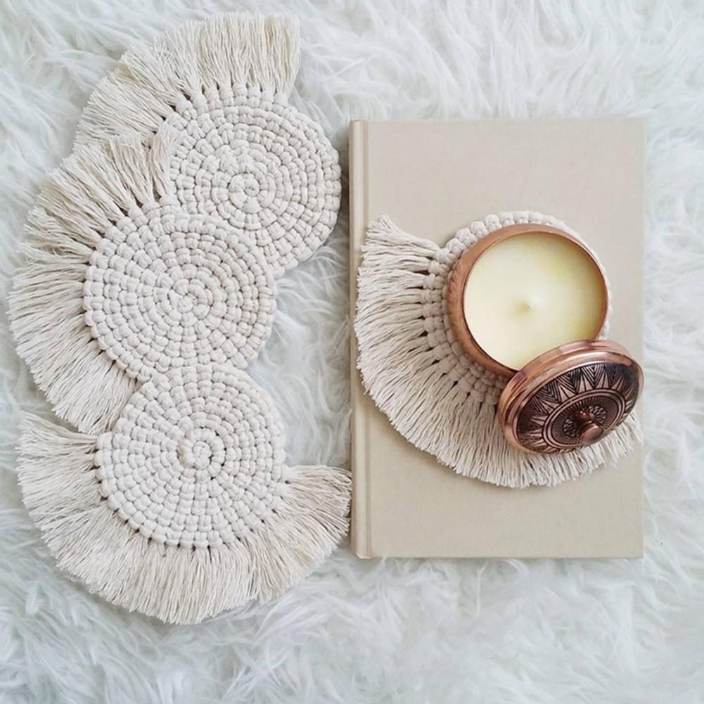 Handmade Macrame Cup Coaster - Area Collections