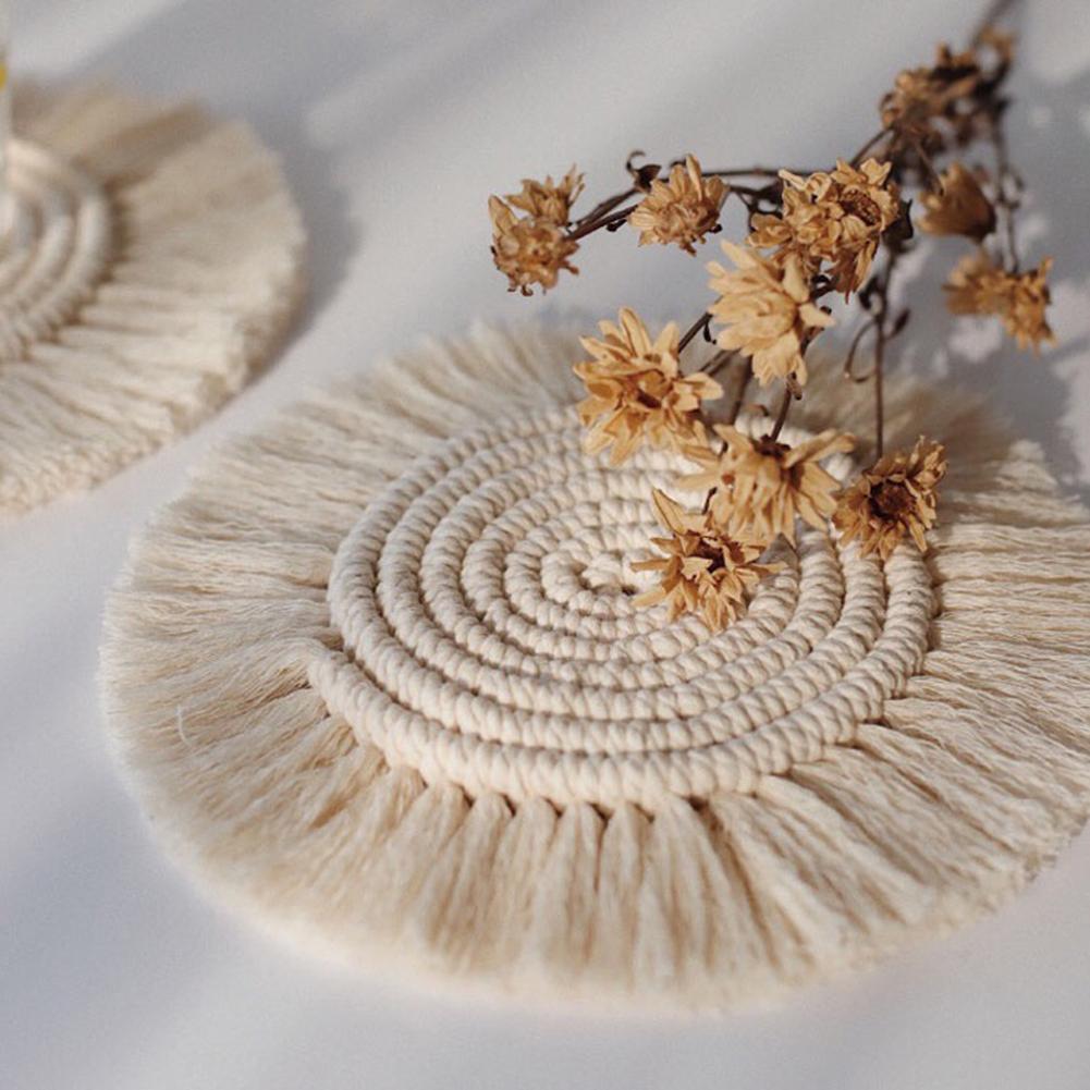 Handmade Macrame Cup Coaster - Area Collections