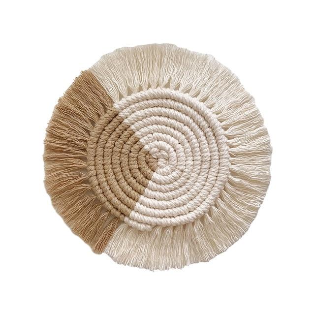 Handmade Macrame Cup Coaster - Area Collections