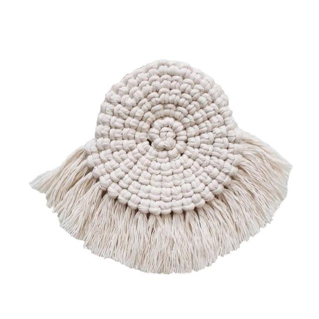 Handmade Macrame Cup Coaster - Area Collections