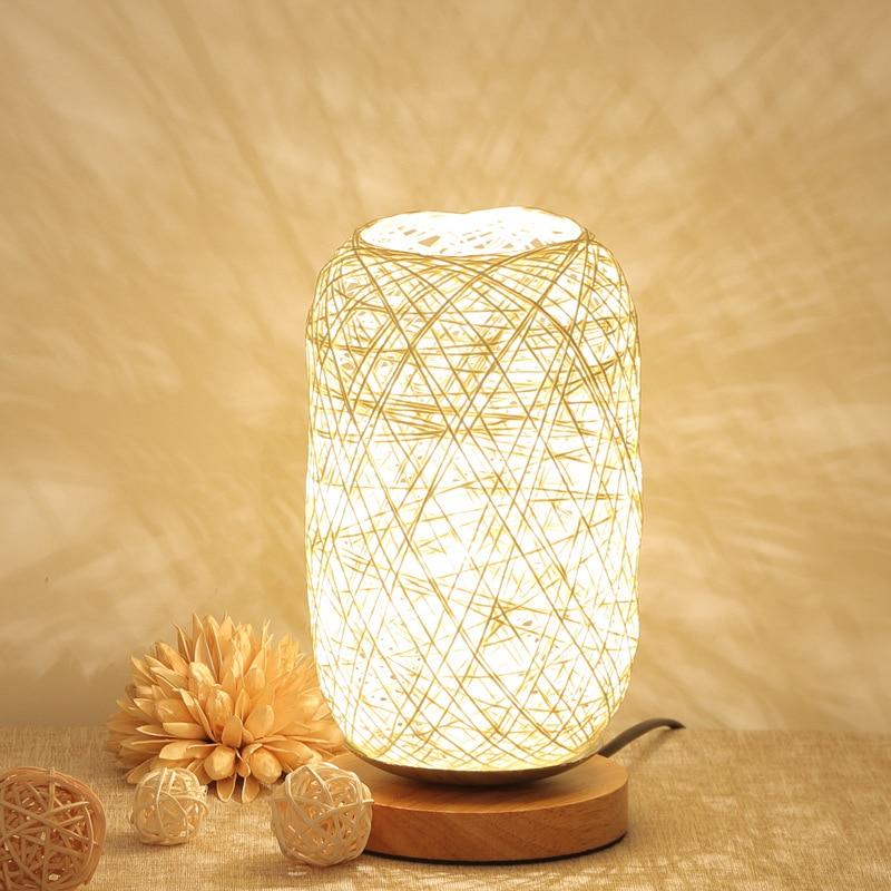 Hemp Rope LED Desk Lamp - Area Collections