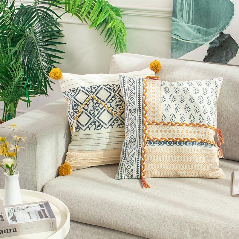 Indigo Dive Boho Pillows - Area Collections