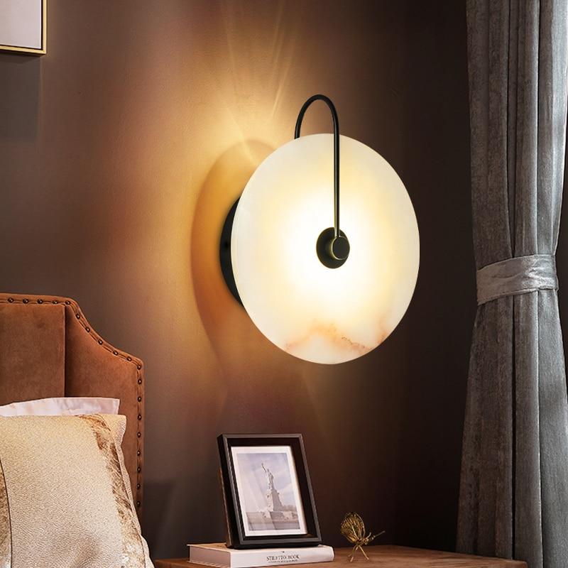 Iris Marble Led Sconce - Area Collections