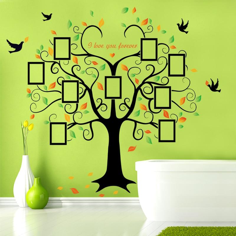 "Love Forever" - Heart- shaped Family Tree ( 2 pcs ) - Area Collections