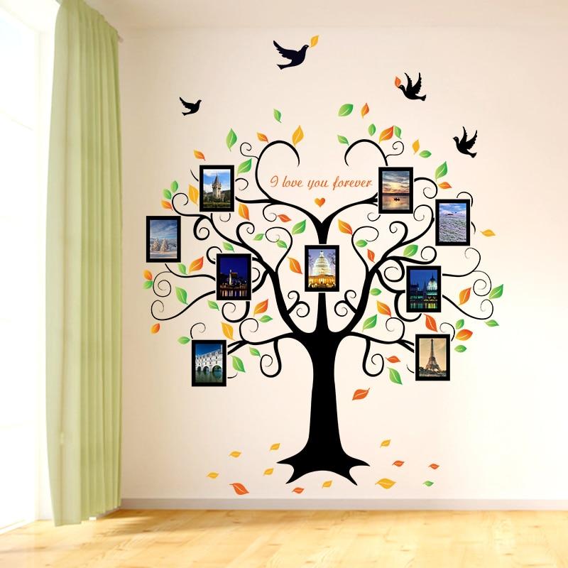 "Love Forever" - Heart- shaped Family Tree ( 2 pcs ) - Area Collections