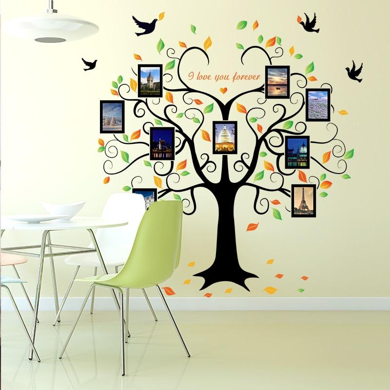 "Love Forever" - Heart- shaped Family Tree ( 2 pcs ) - Area Collections