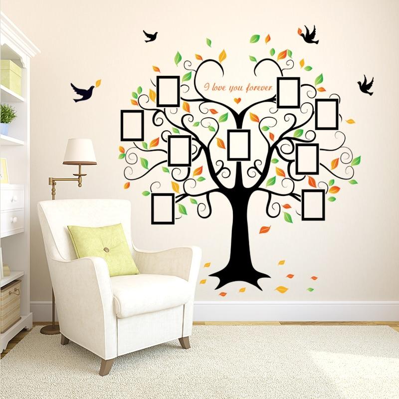 "Love Forever" - Heart- shaped Family Tree ( 2 pcs ) - Area Collections